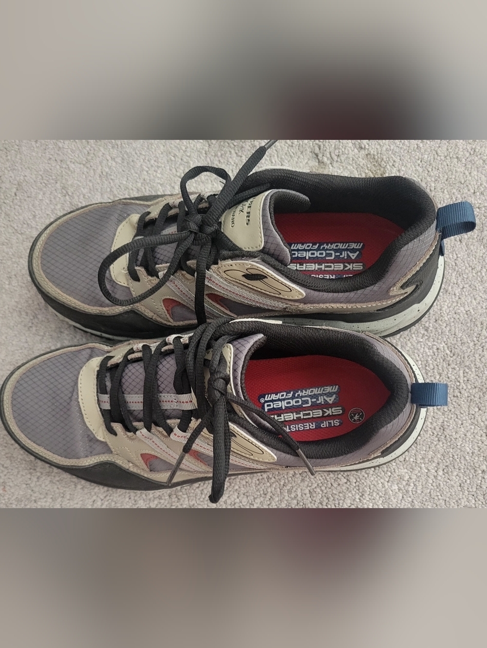 Skechers Work Slip Resistant Steel Toe Sneakers - Size‎ 10 - Picture 6 of 11